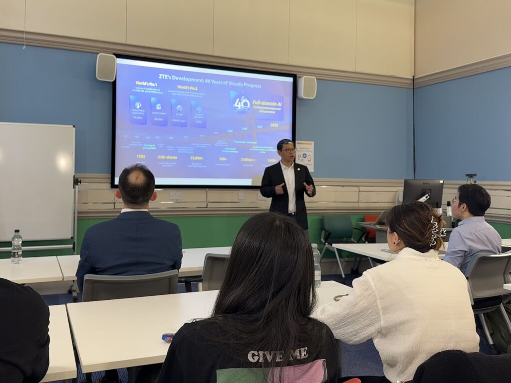 Exploring AI and innovation with ZTE at Cambridge Judge Business School